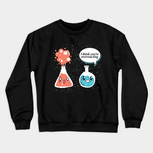 Funny Nerd Chemistry Crewneck Sweatshirt by ShirtsShirtsndmoreShirts